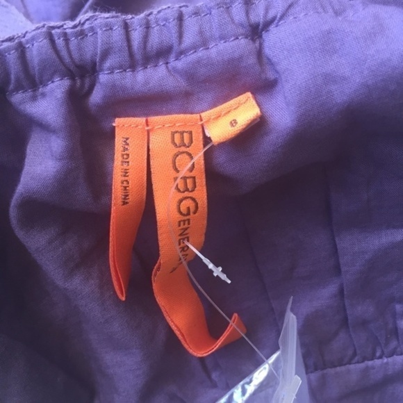 BCBGeneration Spaghetti Strap Pleated Dress 8 - Picture 6 of 8